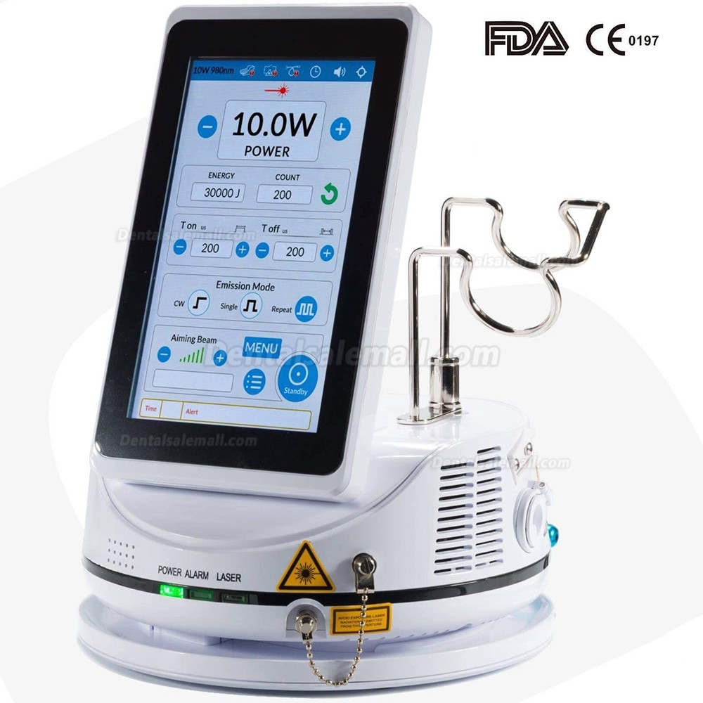 Gigaa Laser CHEESE II Mini Dental Diode Laser Soft Tissue Laser Machine 7W-10W 810/980nm 7 Inch Touch Screen